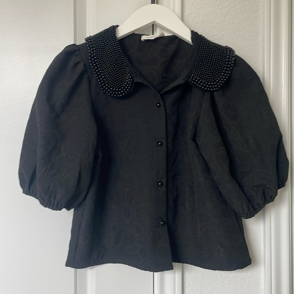 Beaded and Emroidered Top never worn